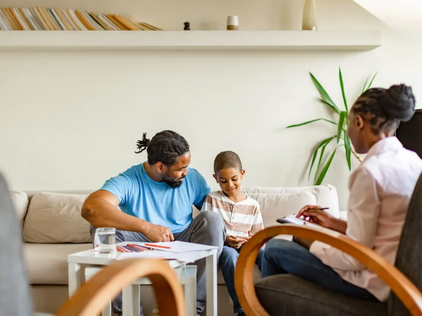Family therapy session for a middle school student in Kennett Square, PA